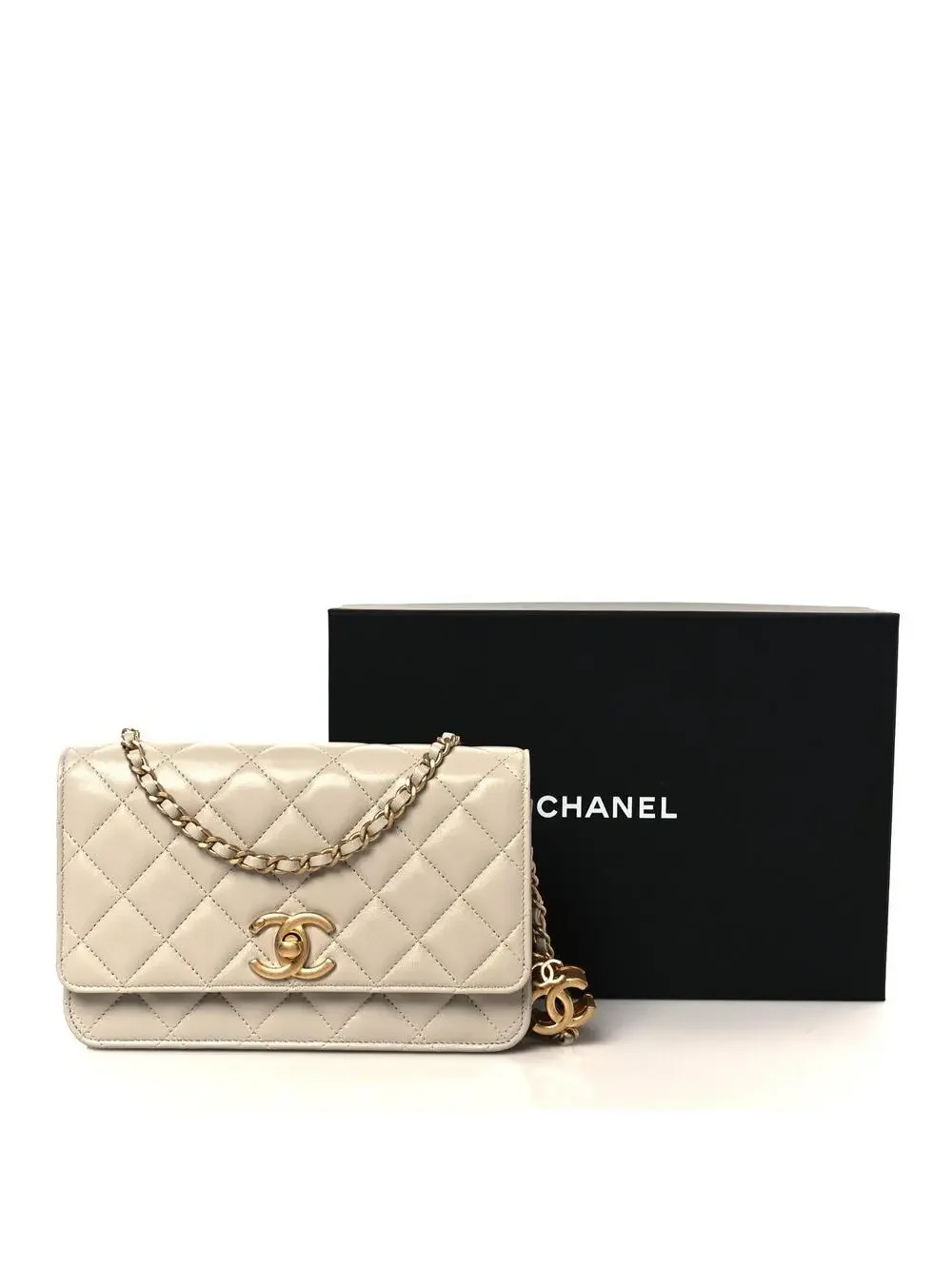 Chanel Lambskin Quilted Cc Wallet On #326791C43B